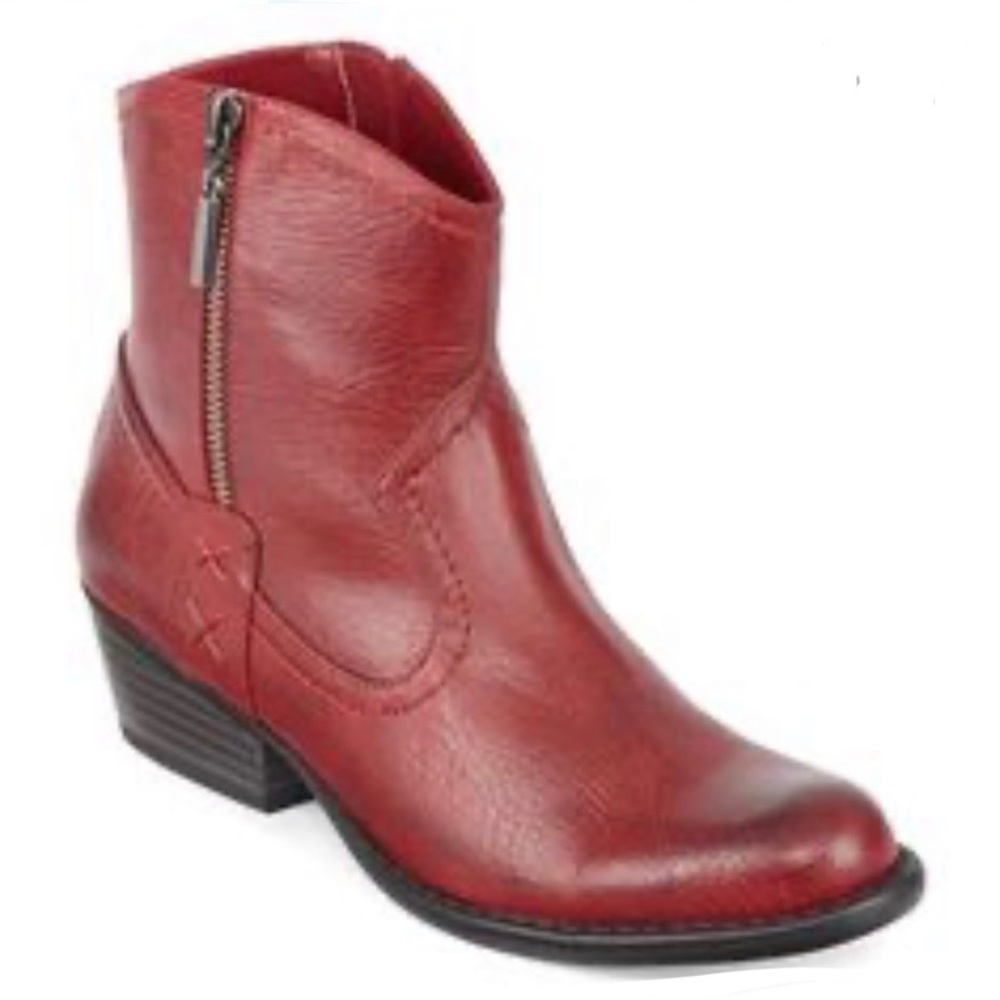 studio paolo booties Red Sz 7.5M